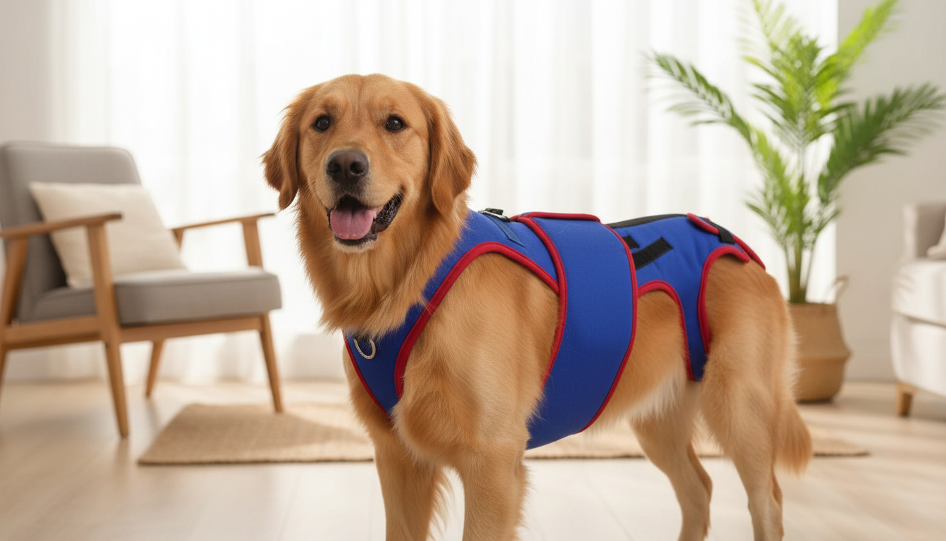 Arnés Ortopédico Lumbar para Perros Salchicha – Soporte Especial para Prevenir IVDD | Estabiliza la Columna y Reduce el Riesgo de Lesiones